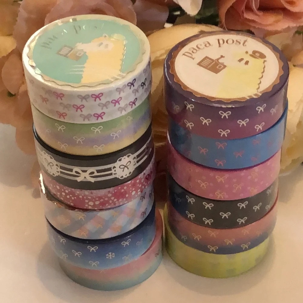 PACA POST Washi Tape New Washi Tape by PACA Post Cute Washi Tape Planner